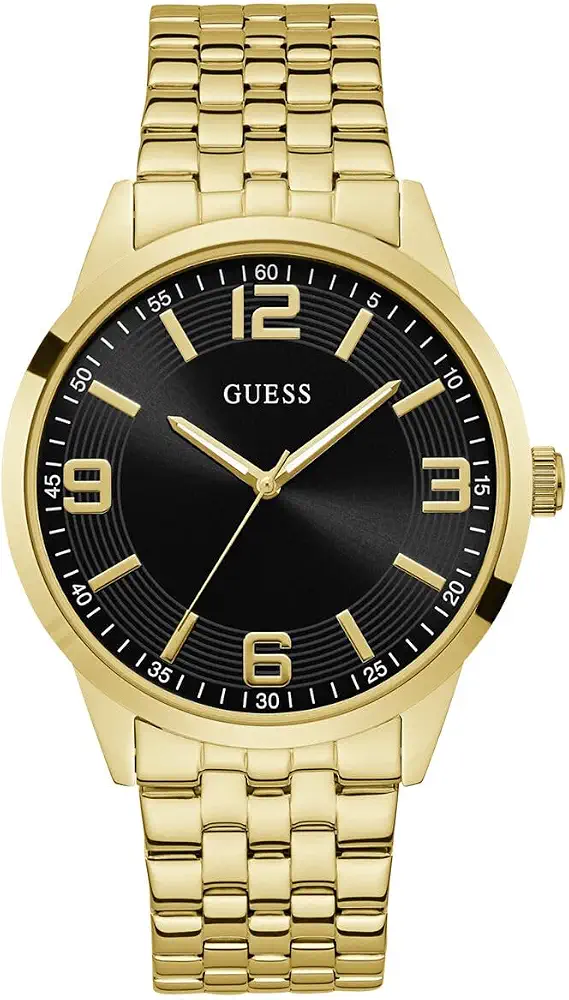 Suited Up Black Round Dial Analog Men Watch - U1413G2M